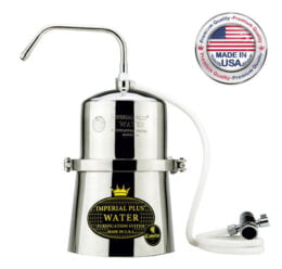 Filtri i ujit të rubinetit të sipërm Imperial® Plus