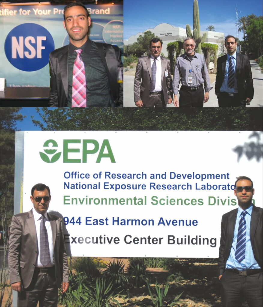 Vizitë në zyrat e NSF-së dhe EPA-s amerikane në SHBA.